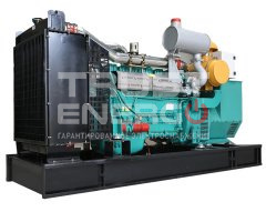 Газовый генератор Gazvolt 250T32 Открытая на раме  KTA19 trustenergo.ru